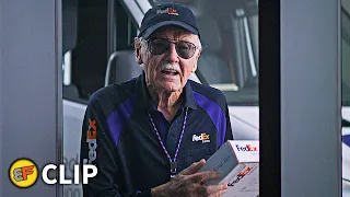 Stan Lee Cameo "Are You Tony Stank" - Ending Scene | Captain America Civil War 2016 Movie Clip HD 4K