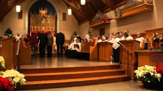 "Go Tell it on the Mountain" sung by Grace Church, featuring Donna Ward