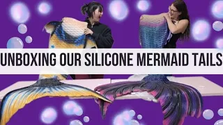 Mertailor Spellbound Tails: Aquarius vs FF5 Fluke; Unbox & try on our silicone mermaid tails with us