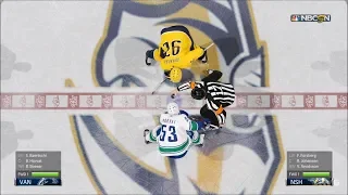 NHL 19 - Nashville Predators vs Vancouver Canucks - Gameplay (HD) [1080p60FPS]