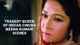 Beautiful  Meena Kumari Scenes from Pakeezah | Raj Kumar | Hindi Classic Movie