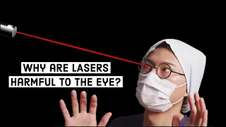 Why are LASERS bad to the EYES? | Optometrist Explains