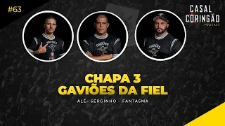 CASAL CORINGÃO RECEBE CHAPA 3 DOS GAVIÕES DA FIEL TORCIDA !!!