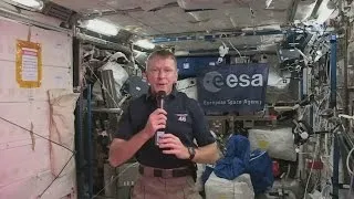 British astronaut Tim Peake on the blackness of space