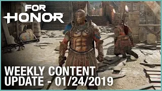 For Honor: New Executions | Week 01/24/2019 | Weekly Content Update | Ubisoft [NA]
