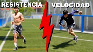 Entrenamiento completo de VELOCIDAD y RESISTENCIA para futbolistas!