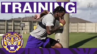 2022 LSU Football First Summer Workout