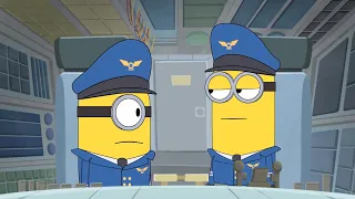 Minions Fly a Plane