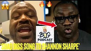 Shaq DROPS SHANNON SHARPE DISS SONG & FLAMES HIM For Calling Him Out