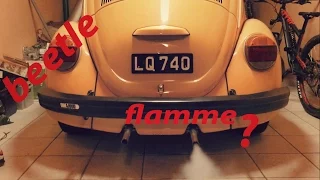 VW 1300 beetle 1968 engine sound