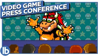 Bowser Loses The Big One - Video Game Press Conference