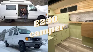 2006 Ford E250 campervan conversion walkthrough