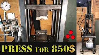 Knife Making - Hydraulic Press for knife Maker