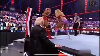 Lacey Evans slaps Charlotte Flair