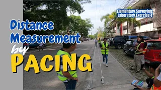 How to determine your pace factor and measure distance by pacing | Lab Exercise 1 | Surveying