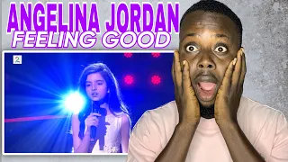 Angelina Jordan (10 Year Old) - Feeling Good | REACTION