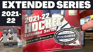 Extended Series Hobby Box: 2021-22 Upper Deck Extended Series Hockey Unboxing.