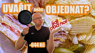 Uvařit jídlo, nebo objednat kurýrem? Velké srovnání nákladů!