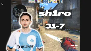 【CSGO POV】sh1ro solo Q (31-7) (inferno) FACEIT Ranked | Aug 27, 2023