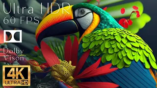 4K HDR 120fps Dolby Vision with Animal Sounds (Colorfully Dynamic) #30