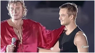 Johnny et David Hallyday - Mirador -  Parc Des Princes 1993 HD