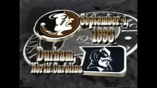 1993 FSU Football vs Duke Highlights