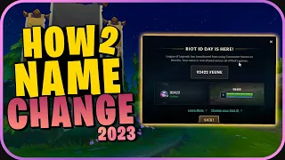 How to CHANGE your Name in League of Legends 2023 (NEW)