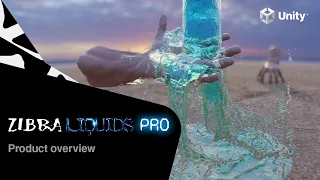 Zibra Liquids Pro. The most performant solution for real-time 3D liquid simulations in Unity3D