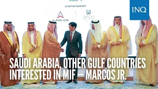 Saudi Arabia, other Gulf countries interested in Maharlika Investment Fund — Marcos Jr.