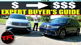 Here's What You Get With The LEAST & MOST Expensive 2022 Volkswagen Tiguan! | Expert Buyer's Guide