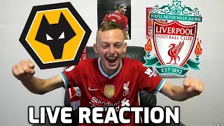 Wolves 0-1 Liverpool!! LIVE REACTION!!