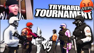 I HOSTED A CRAZY 1V1 TOURNAMENT with Toxic Tryhards in GTA Online... (winner gets account...?)