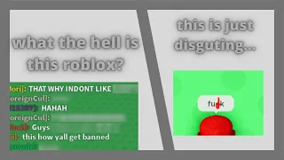 so roblox chat filter broke and...