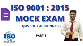 20 QA on ISO 9001:2015 Latest Quality Management System| MockTest/Exam_ link in Description|Part1