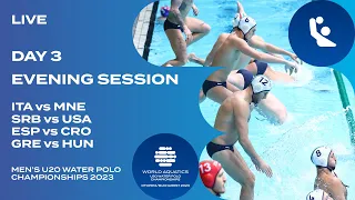 Day 3 | Evening Session | World Aquatics Men’s U20 Water Polo Championships 2023