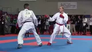 Luigi BUSA vs Noah BITSCH - 2014 World Karate Championships | WORLD KARATE FEDERATION