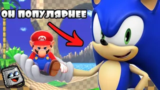 Why is Sonic so much more popular than Mario in Russia?