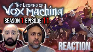 EPIC FIGHT ! The Legend Of Vox Machina - Ep 11 - Whispers at the Ziggurat REACTION