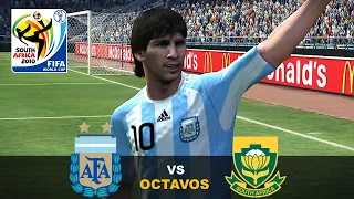 PES 2010 - FIFA World Cup™ 2010: Argentina vs. Sudáfrica (Octavos De Final)