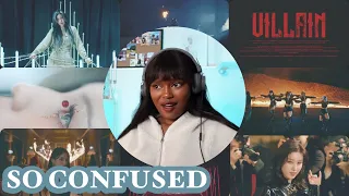 Reacting To PIXY 'KARMA' 'Bewitched' 'Addicted' and 'Vilain' MV for the first time