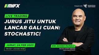 LIVE TRADING Cari Cuan Pakai Stochastic