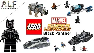 Lego Black Panther Sets Compilation - Lego Speed Build Review