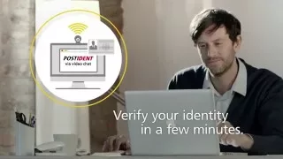 POSTIDENT via video chat – identify yourself online! | Deutsche Post