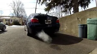 BMW E60 M5 Cold Start and Rev S85  V10