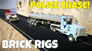 MULTIPLAYER POLICE CHASE CHALLENGE! - Brick Rigs Multiplayer Gameplay Challenge