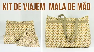 KIT DE VIAJEM - MALA DE MÃO | NEA SANTTANA