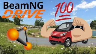 World's STRONGEST Smart Car!! | BeamNg.Drive Gameplay