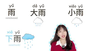 Day18 Learn the Chinese character 雨