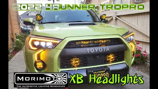 2022 Toyota 4Runner TRD PRO Morimoto XB Headlights(amber)