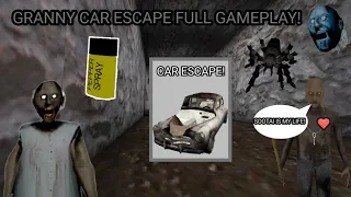 Granny car escape!Granny full gameplay in tamil!Horror!on vtg!